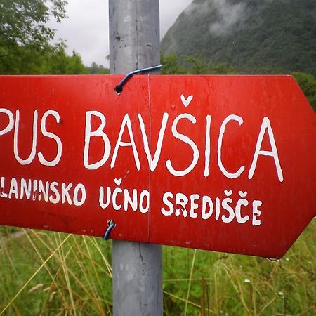Pus Bavsica Hostel Log pod Mangartom Exterior foto